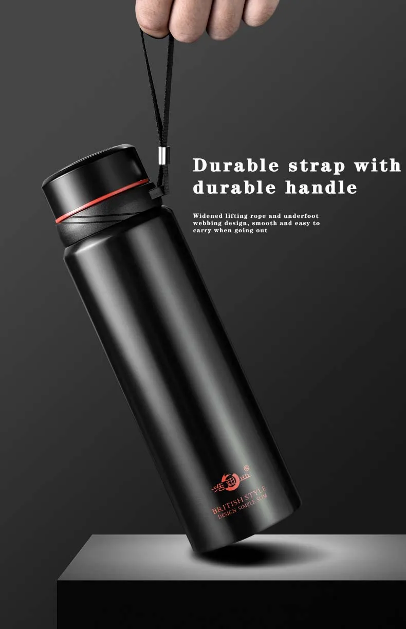 Tumbler	stianless steel 800ml/27oz thermos water bottle