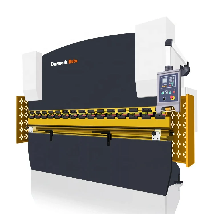 Durmark brand hydraulic 5.5w power press brake with E30 system cnc bending machine