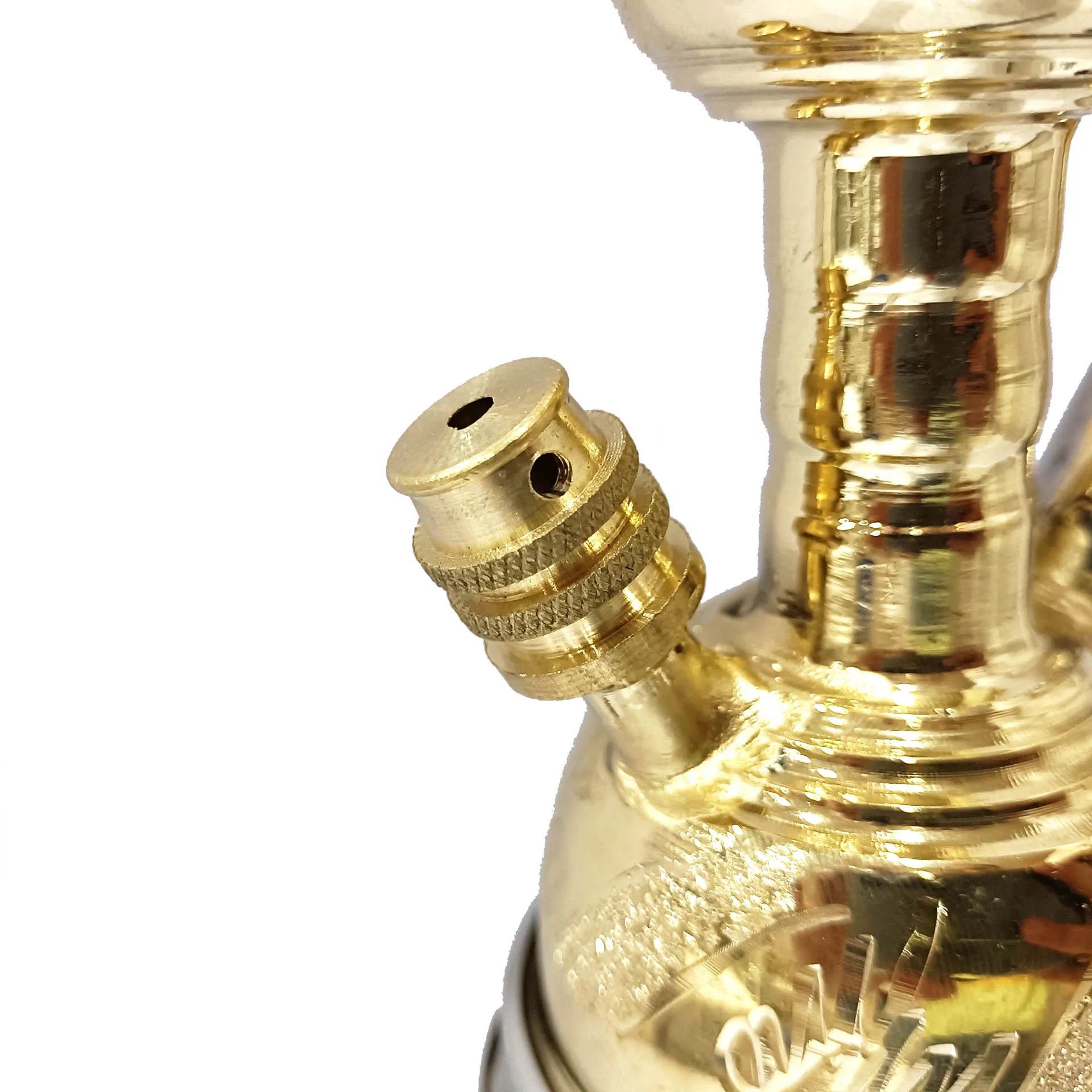 Huka Hookah 2021 New Arrival Straight Type Sheesha Silicone Hose Luxury Aluminum Hookah