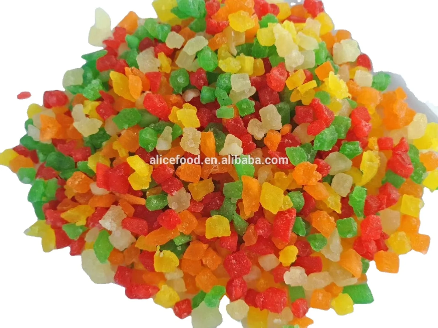 
Good Taste Dried Tropical Fruit Preserved Papaya Dice 