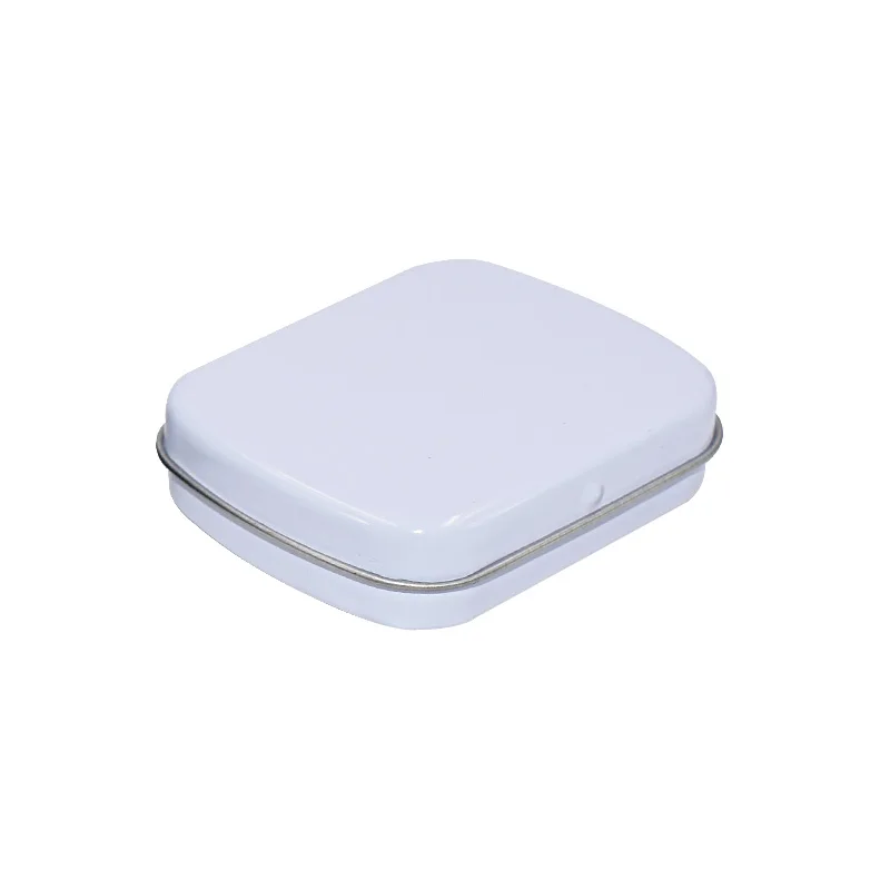 
Wholesale Metal Hinged Mini Small Mint Candy Tin Box 