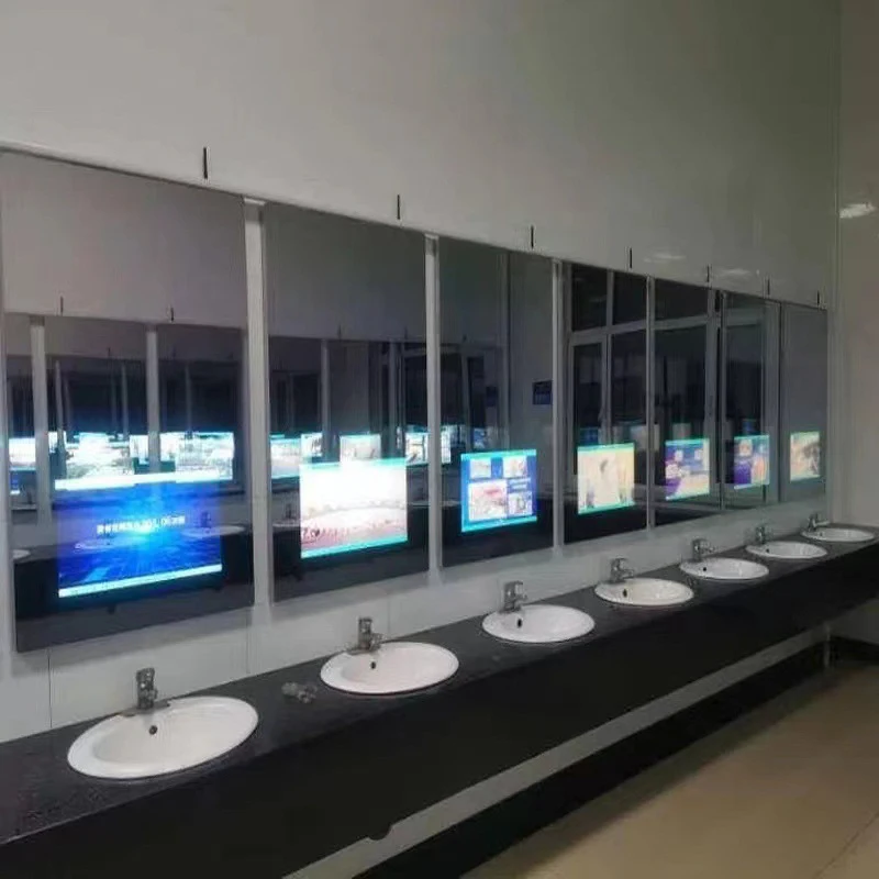 21.5/43 inch 50 inch HD multimedia intelligent fitness mirror advertising machine AI magic mirror fitness mirror indoor display