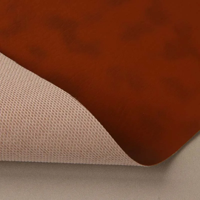 Wholesale Small Quantities Sustainable Synthetic Microfiber Leather Fabric Faux PVC Leather by the Meter