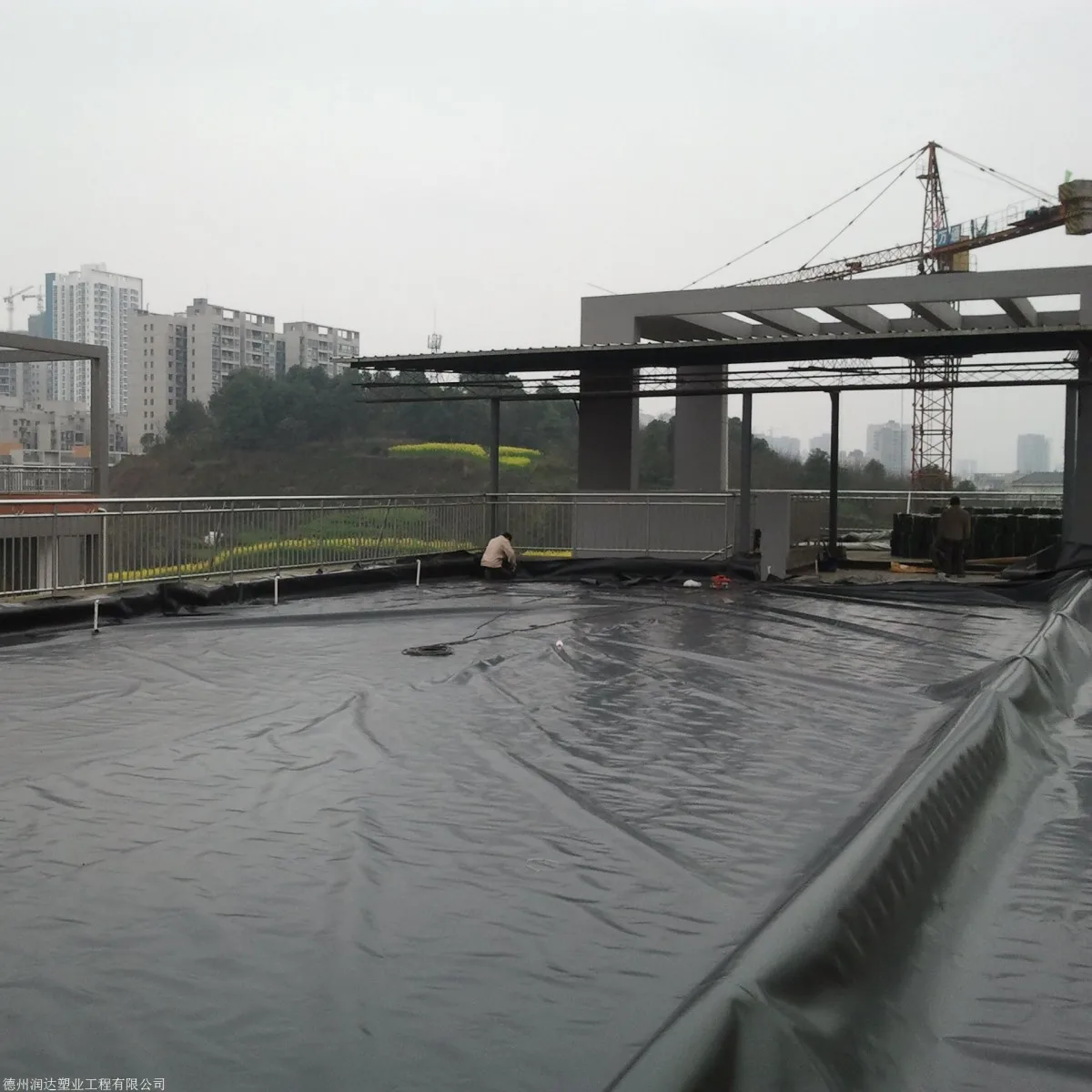 PVC HDPE EPDM EVA Geomembrane hdpe liner ASTM GM13 Waterproof geomembrane liner Hdpe Geomembranes