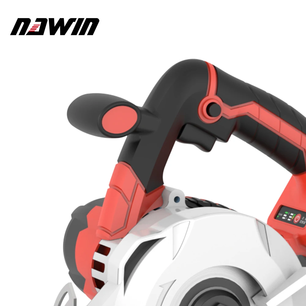 Бесщеточная циркулярная пила NAWIN Professional 5 дюймов 21 В 0-45 °