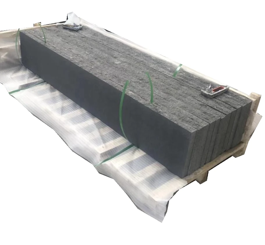 competitive price black basalt New G684 pearl granite stair treads