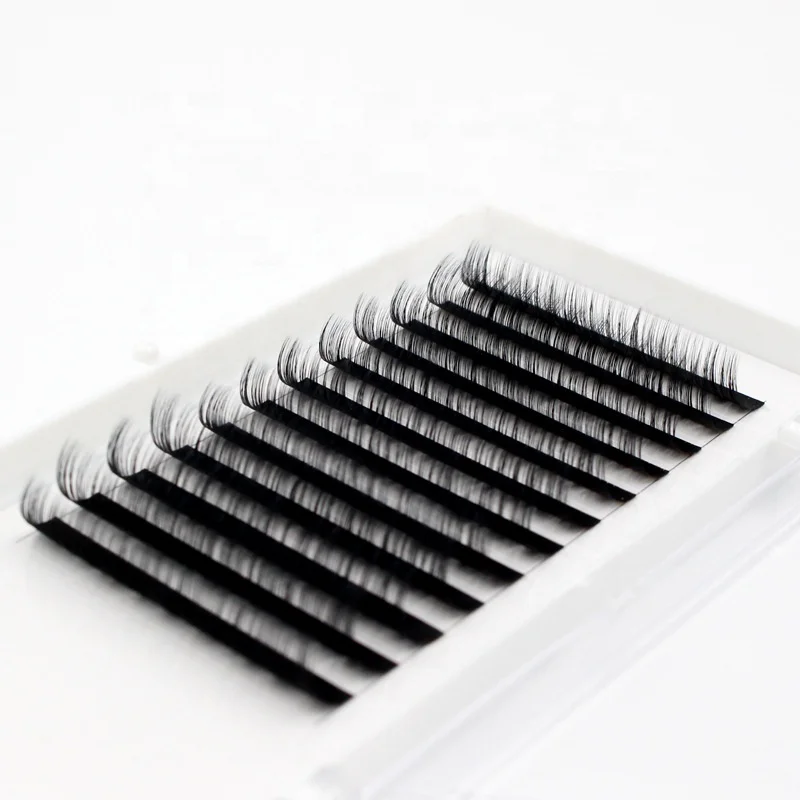 Wholesale individual eyelash extensions multiple length eyelash extension eyelash extension mix cc curl tray
