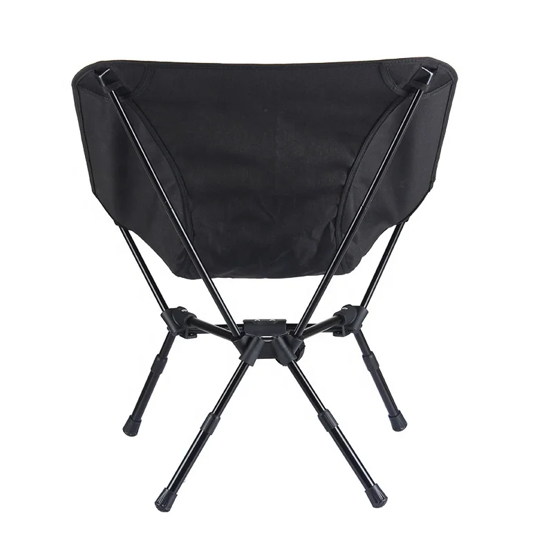 Outdoor durable Customized Triangle Folding Portable Ultra-light Space chair Aviation Aluminum Alloy Moon Beach camping Chair