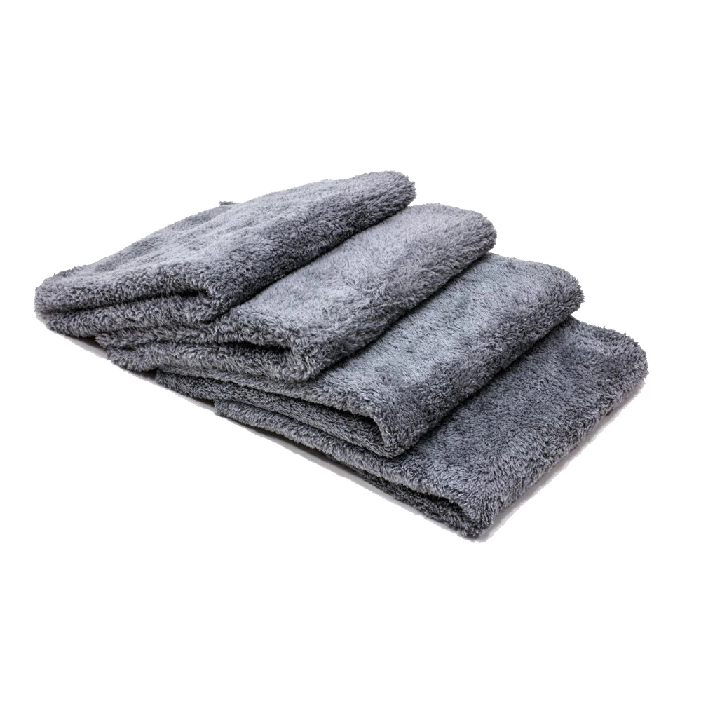 Plush Korean Edgeless Car Detailing Towel Microfiber Cleaning Cloth