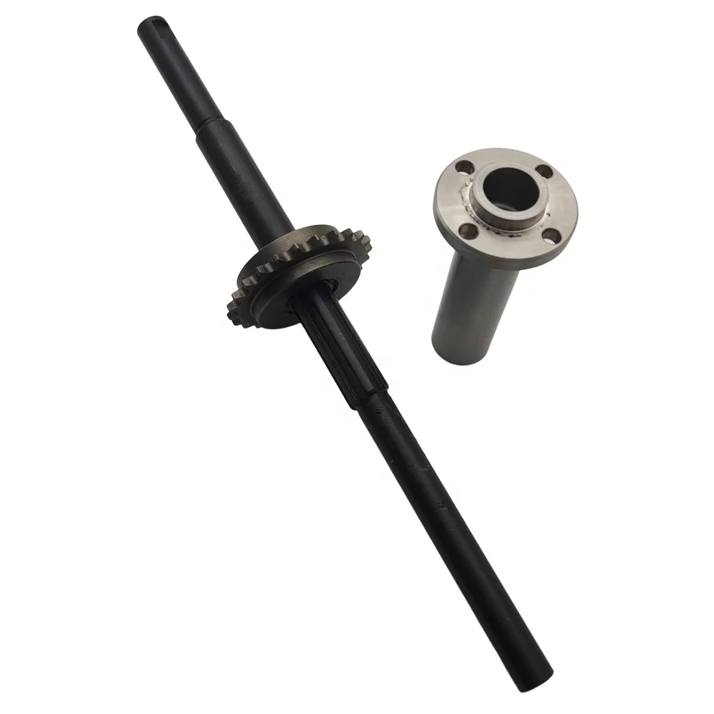 High Quality CNC Machining Drive Gear Shaft Custom Steel Parts