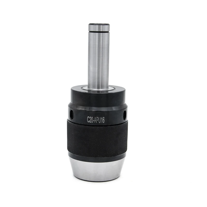High precision CNC machine tool straight shank keyless drill chuck C20-APU13 drill chuck