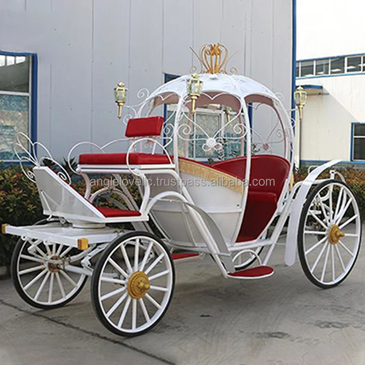 Horse Carriage Wedding Style Park Sightseeing Tour Carriages For Sale Drawn Wheeled Vehicle Retro Cart
