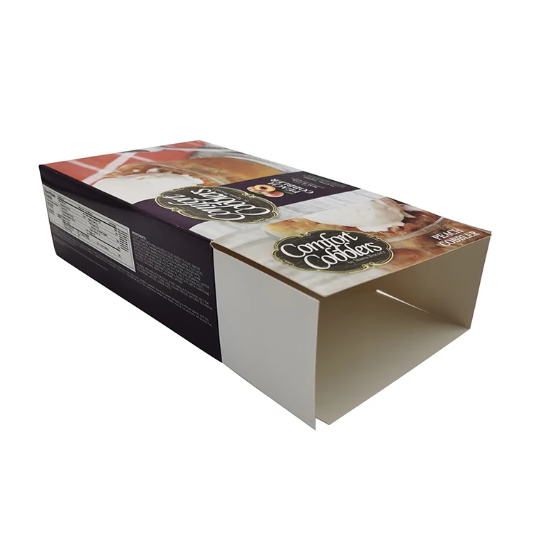 Customized Printing Tuck End Box Paper Cardboard Granola mini Cereal Packaging Box