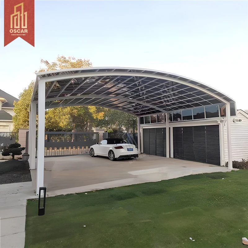 Huiding Steel Structure Frame Workshop Garage Carport Shed Building Homes 12x20 Feet