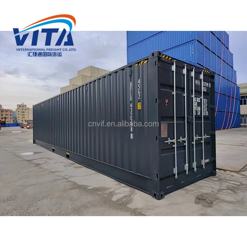 Special Container With 4M Width Side Opening Door In 40Hq  Shipping Container For Warehouse Usage