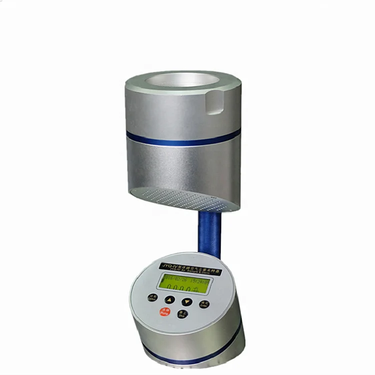 Efficient porous suction LCD display sampling volume/ time personal air dust sampler