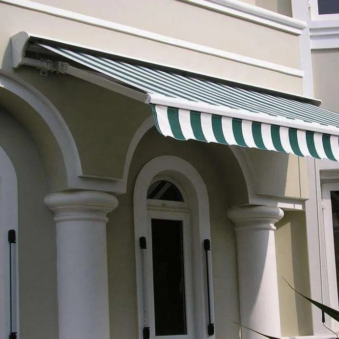 Electric Retractable Markise Motor Awning Waterproof Cover Hand Crank Awning