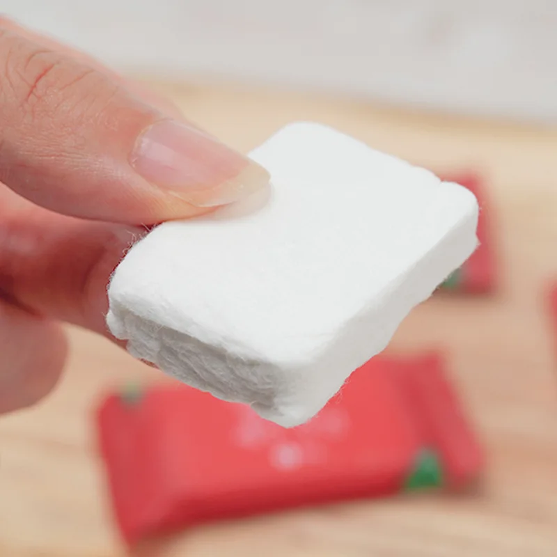 Enjoy Your Business Trip 20 Granules Pack Disposable Compressed Face Towel  Candy Shape Sachet Mini Compressed Towel