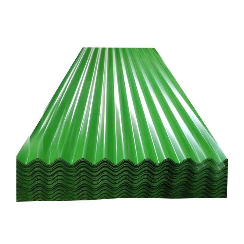 Roof Steel Material Dx51d, Dx52D, Dx53D Zinc Coated Corrugated Galvanized Steel Roofing Sheet