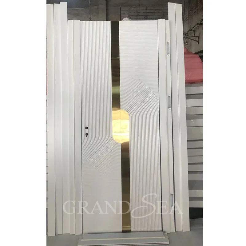 Factory Cheap Residential Entrance Simple Eco-Friendly Bedroom Wooden Door Bathroom Waterproof
