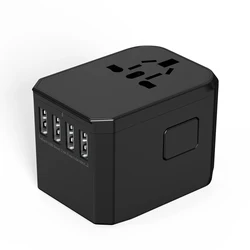 Wontravel горячая Распродажа, быстрая зарядка, Международный адаптер, универсальный дорожный адаптер с универсальной вилкой европейского стандарта с USB