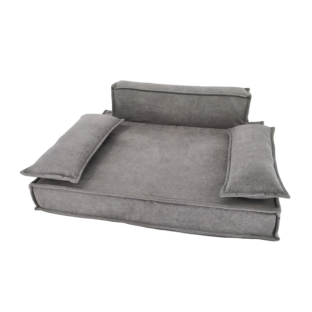 hot sales memory foam dog bed orthopedic luxury pet bed sofa washable dog sofa bed