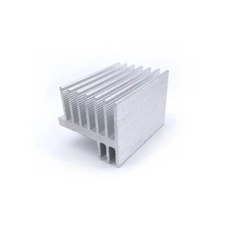 
China factory manufacturer skived wave fin aluminium heat sink with anodize color skived heat sink 