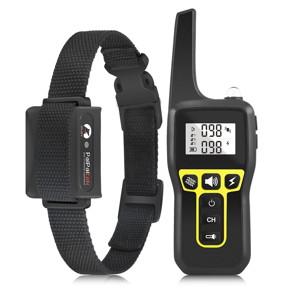 portable electric shock device anti barking dual sensor ultrasonic anti barking dog training device anti bark collar no shock