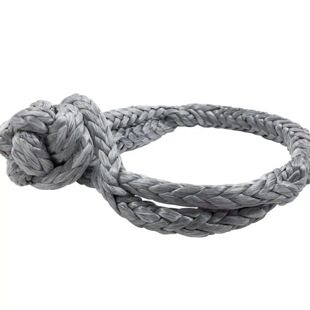 
hmpe rope offroad parts easy handle uhmwpe soft shackle for ATV 