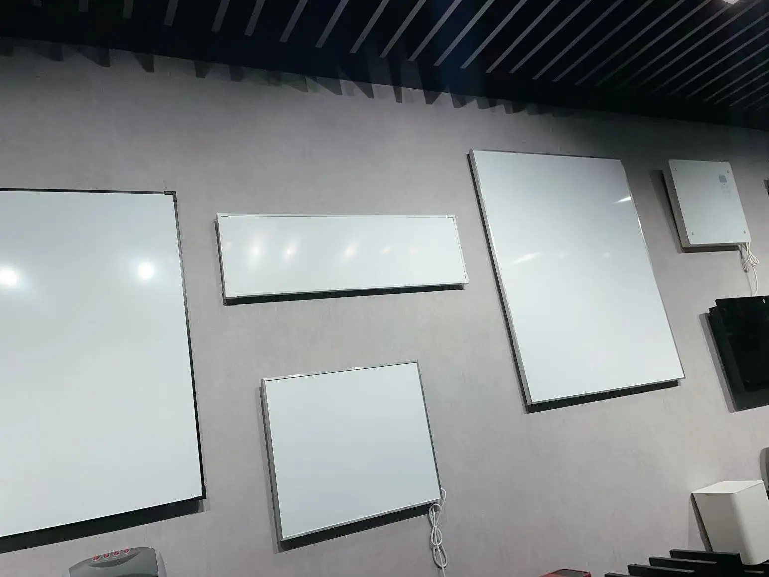 Electrical Home Infrared Radiant Ceiling Room heater Carbon crystal Wall Mounted electric infrared Panel heaters With Thermostat