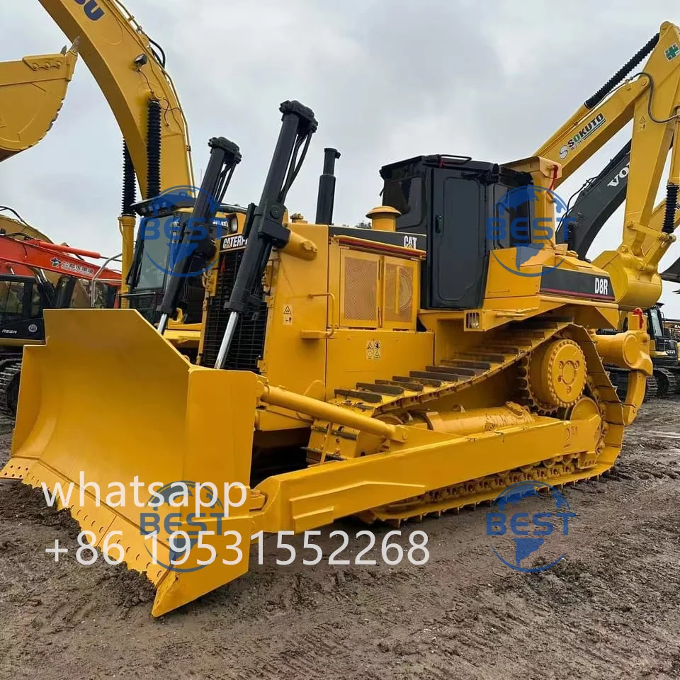 used caterpillar catD8R bulldozer  high power new arrival Construction machinery  catD8R bulldozer in good condition on sale