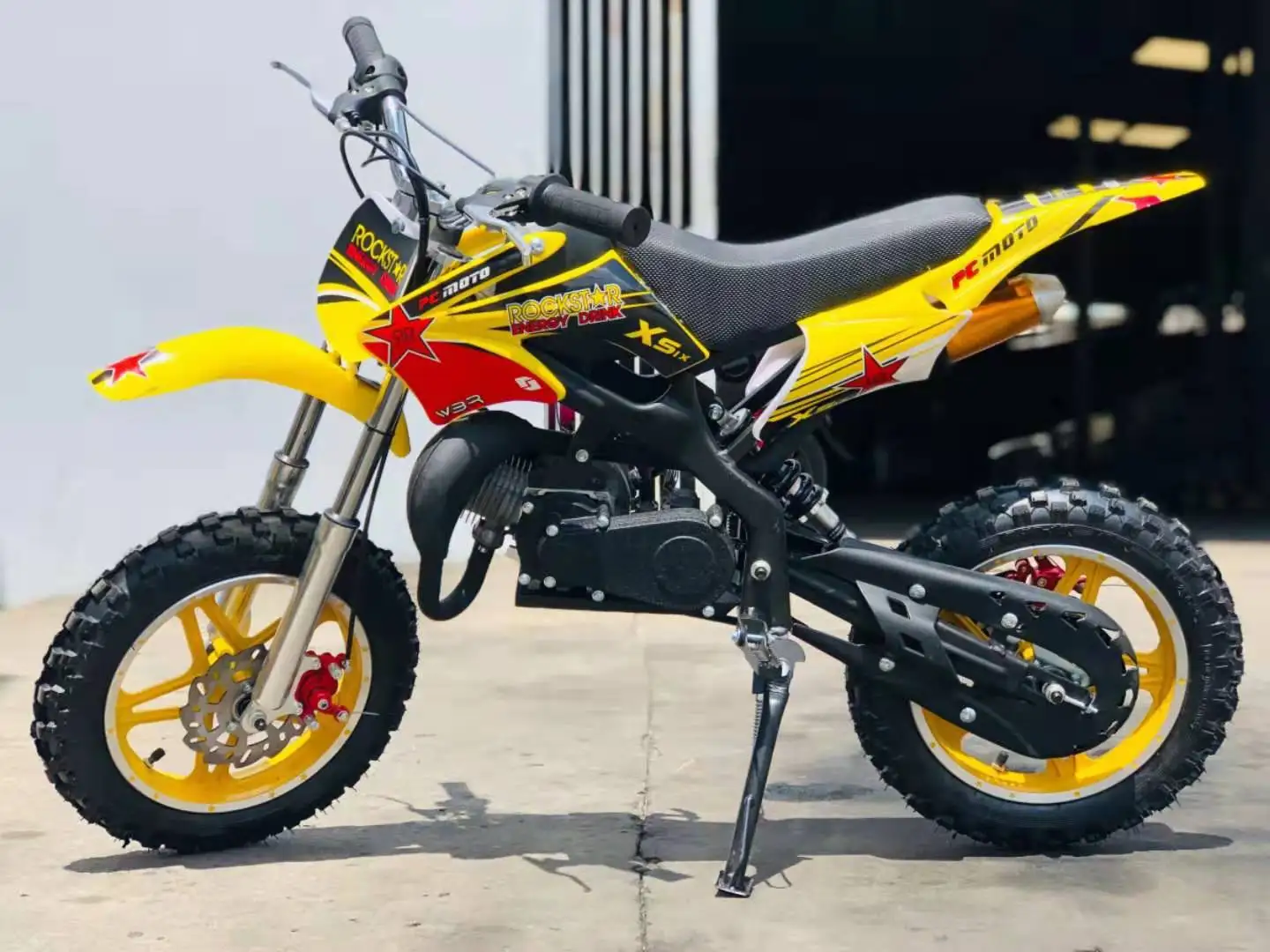 Hot selling mixed oil hand pull start motorcycle bike kids buggy 49cc