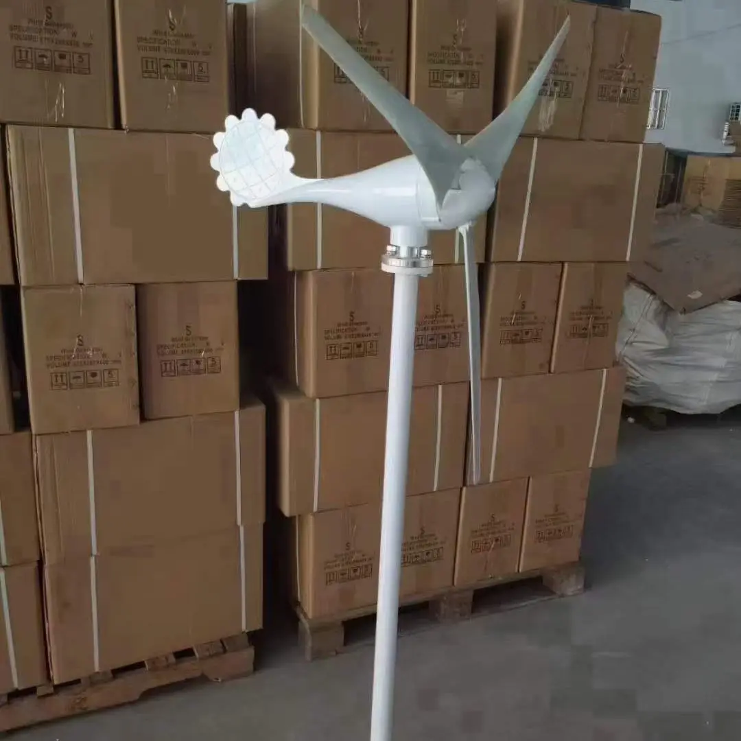 Small Scale Power Generator Wind Speed 3 Fan Blade Horizontal Axis Wind Power Generator For Agricultural Applications
