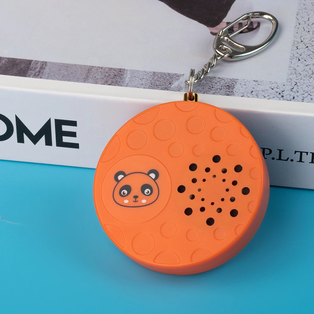 Anti theft security alarm 130 decibel alarm Emergency Safe Sound Persona Self-Defense Security Alarm Keychain with LED Light