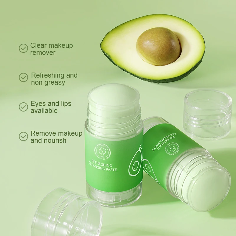 Private Label Deep Cleansing Balm Stick Gentle Portable Silky Texture Moisturizing OEM Vegan Makeup Remover Stick