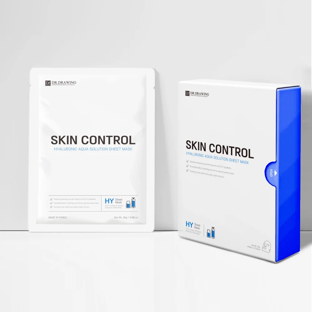 skin care products Hyaluronic Acid private label vegan wholesale Skin care Aqua Solution Sheet Moisture skin face mask Korea