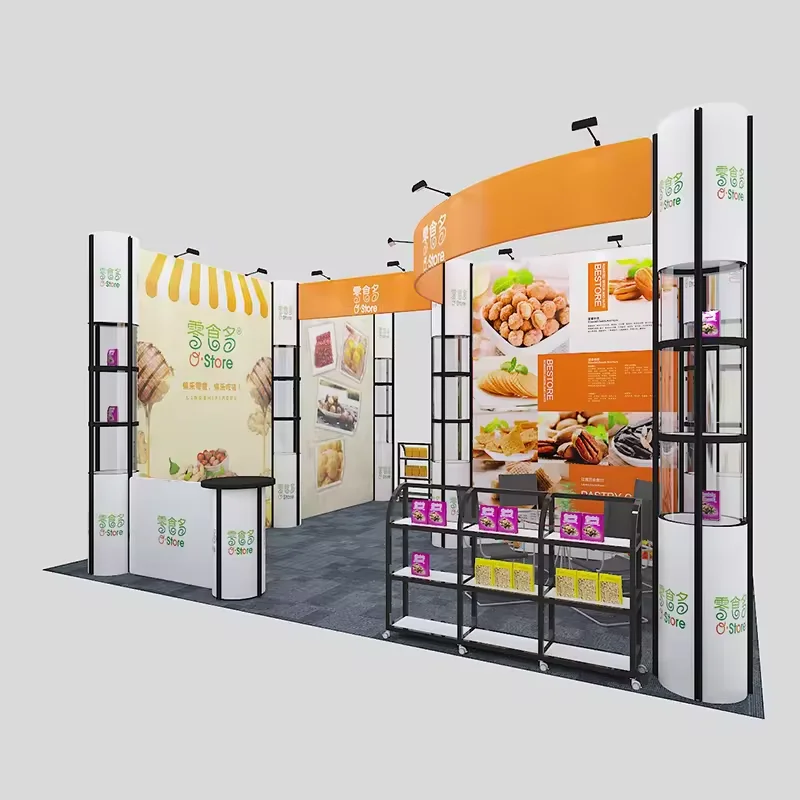 Торговое оборудование Tian Lang модный алюминиевый портативный выставочный стенд 10x10 3x3