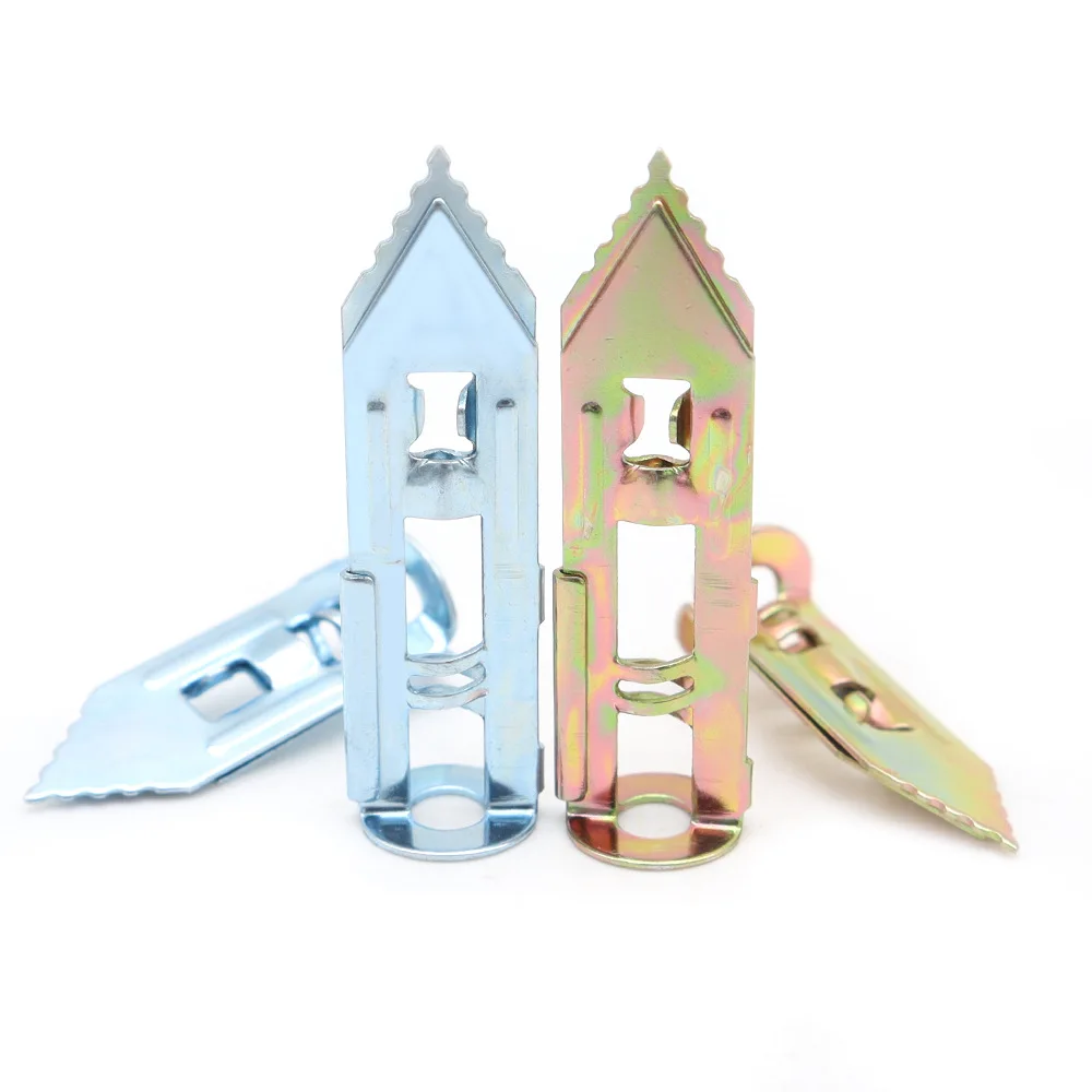 Lightweight Iron Aircraft Expansion Bolt Galvanized Carbon Steel Gypsum Board Expansion Screw Fine Coarse Threads-M6 M4