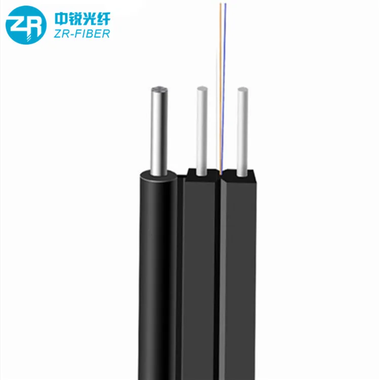 G652d G657a1 G657a2 FTTH 1/2 сердечник падение волоконно-оптического кабеля