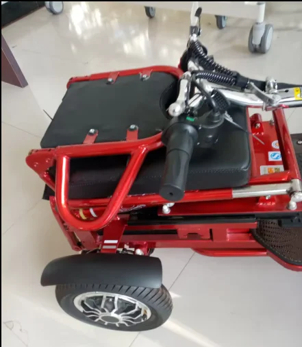 Elderly Healthcare 3 Wheels Folding Electric Seniors Mobility Electric Scooters Electric Power Scooter