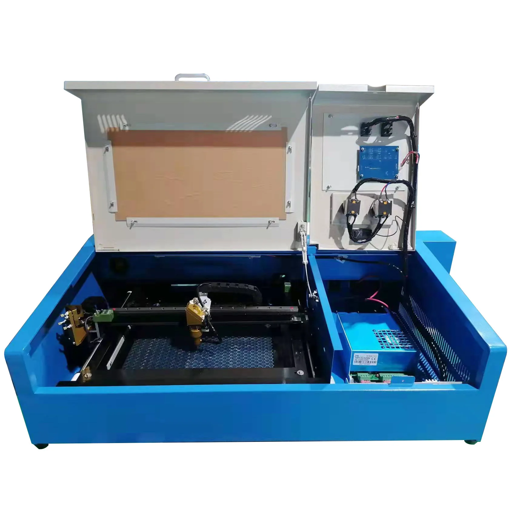 PIONEERS stamp making mini CO2 laser engraving machine
