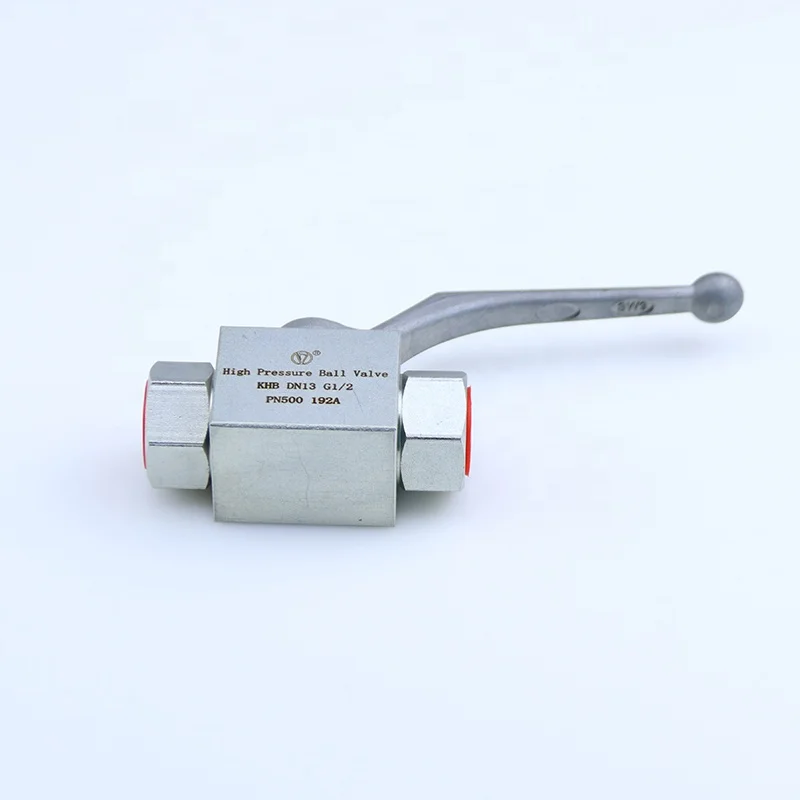 Control block body Hydraulic valves Fitting High-Pressure KHB 2-WAY BALL VALVE 3/4inch