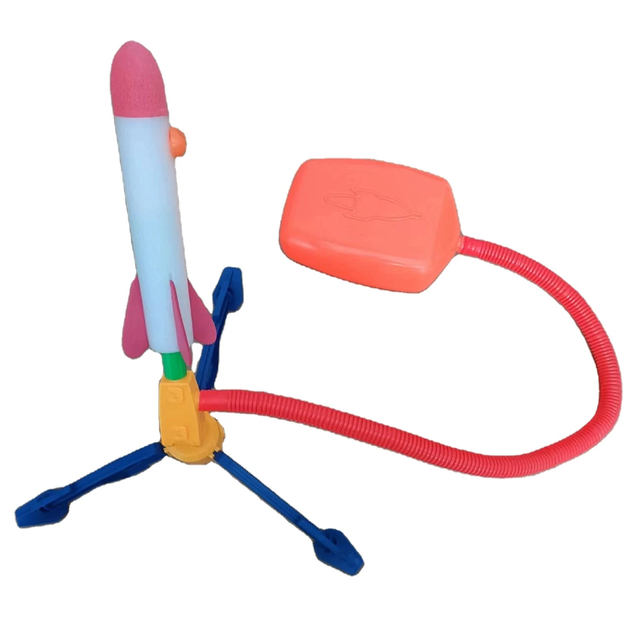 Игрушечный пусковой механизм для детей со светодиодной подсветкой и свистком