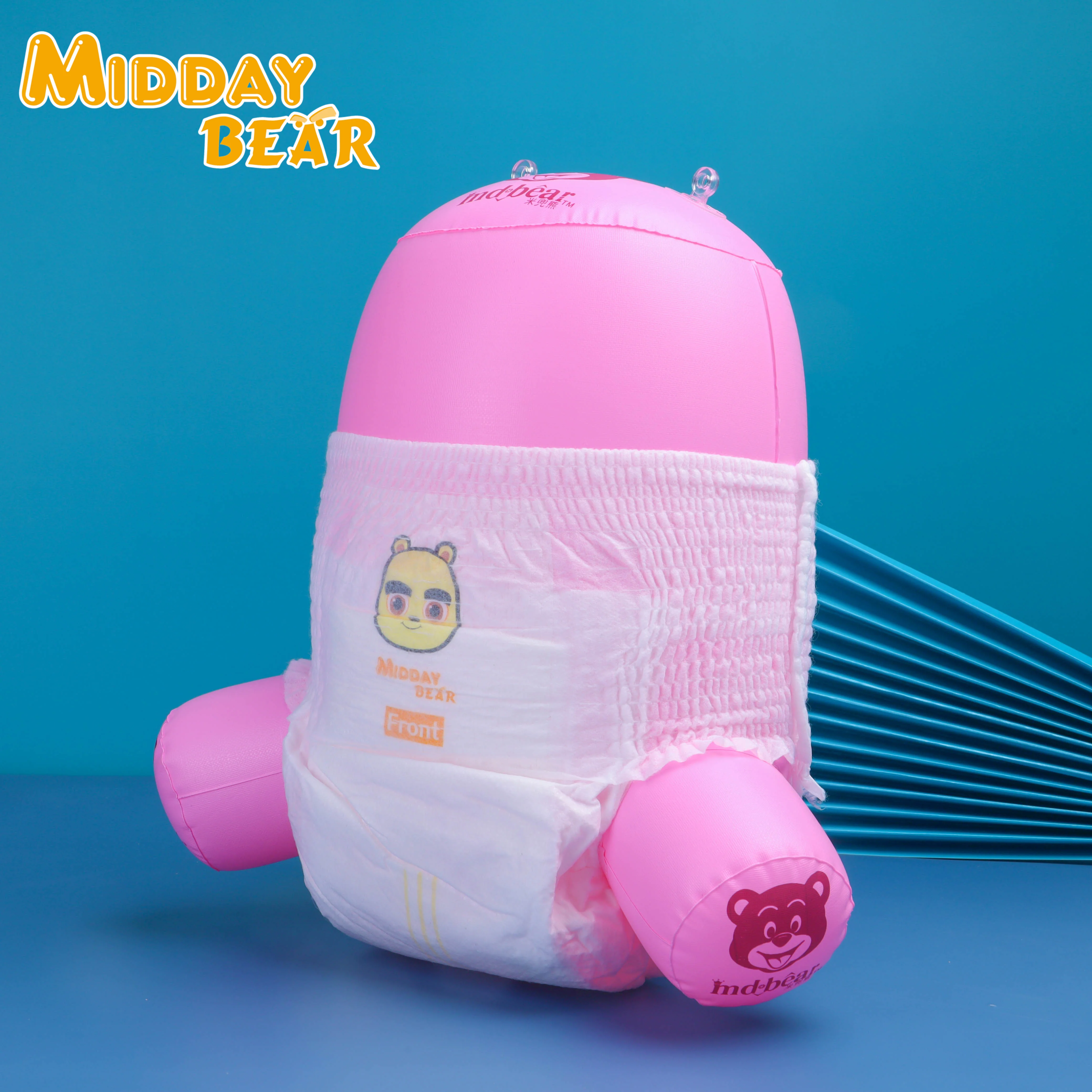 Baby Pull up Diapers New Design  Non Woven Fabric Printed Diaper Nice OEM Package Fashion Top Selling Disposable nappies