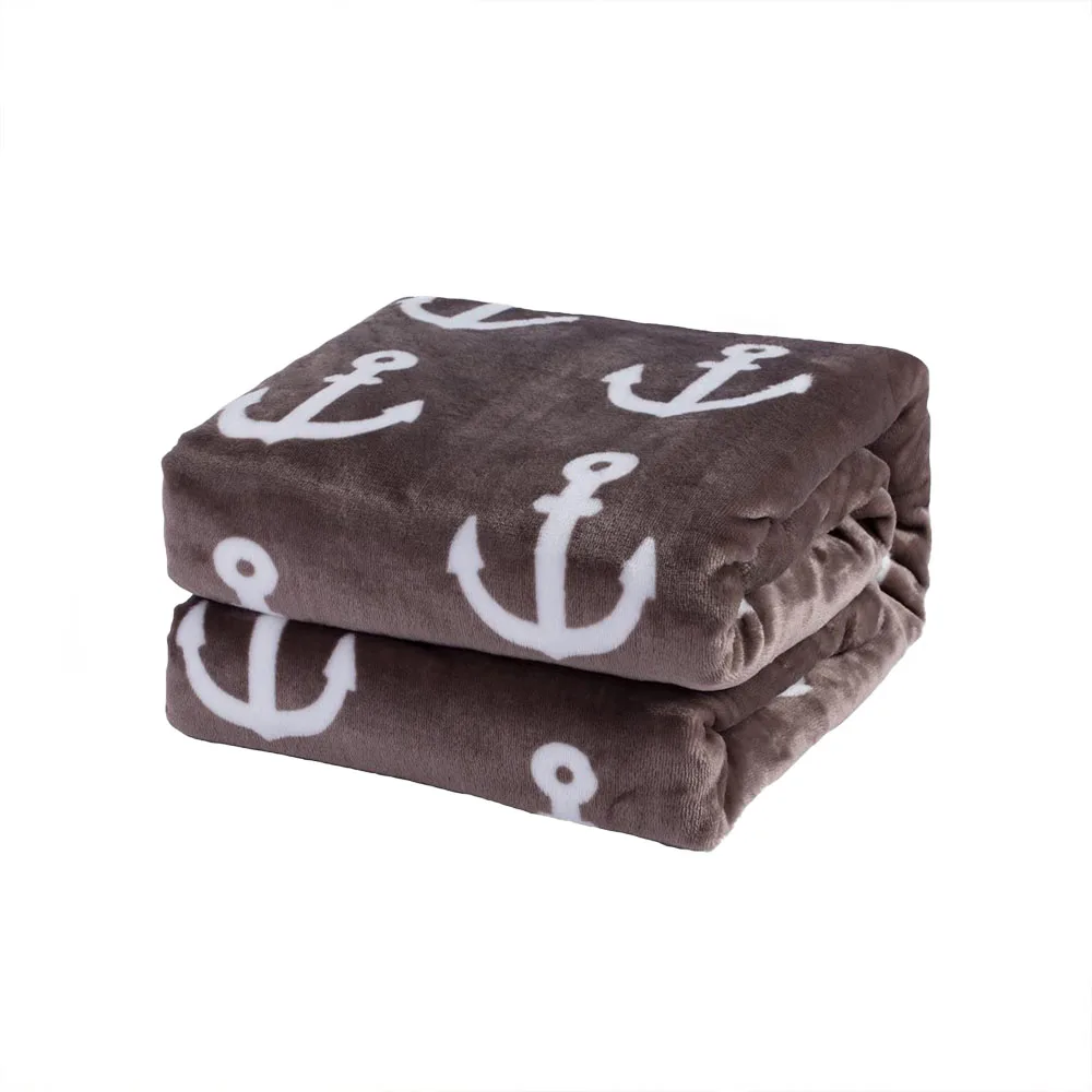 New Product Fleece Throw Home Decor Designer Printed Flannel Blanket