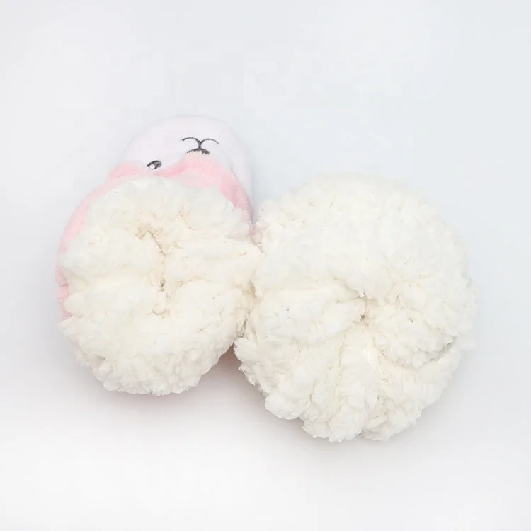 
hot selling Fashion flat woman boots soft fur short boots keep warm winter slippers indoor 