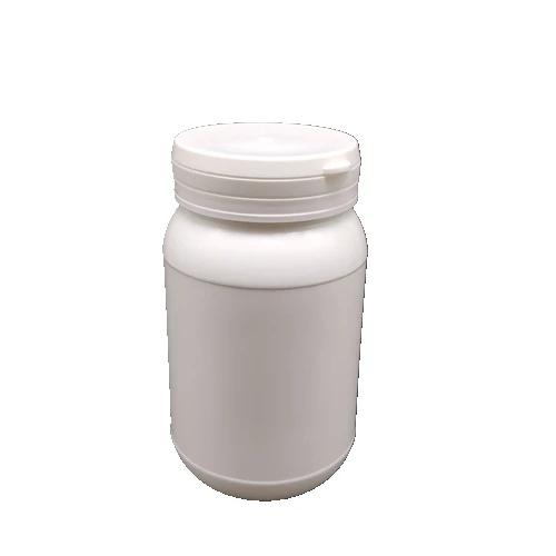 ISO manufacture new product round white  225ml  HDPE PE tamper plastic  medicine pill  bottle with tear off cap
