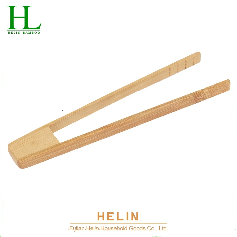 Bamboo Tongs Natural Bamboo Bread Tongs