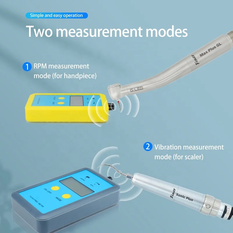 Measuring Device for Dental High and Low Speed Handpiece Handpiece Speedometer