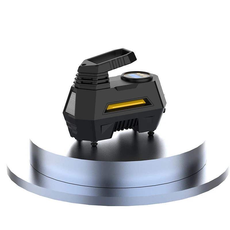 Mini Tire Inflator Car 12V Emergency Tire Inflator little Black Rabbit car Air Compressor Tire Pump for car